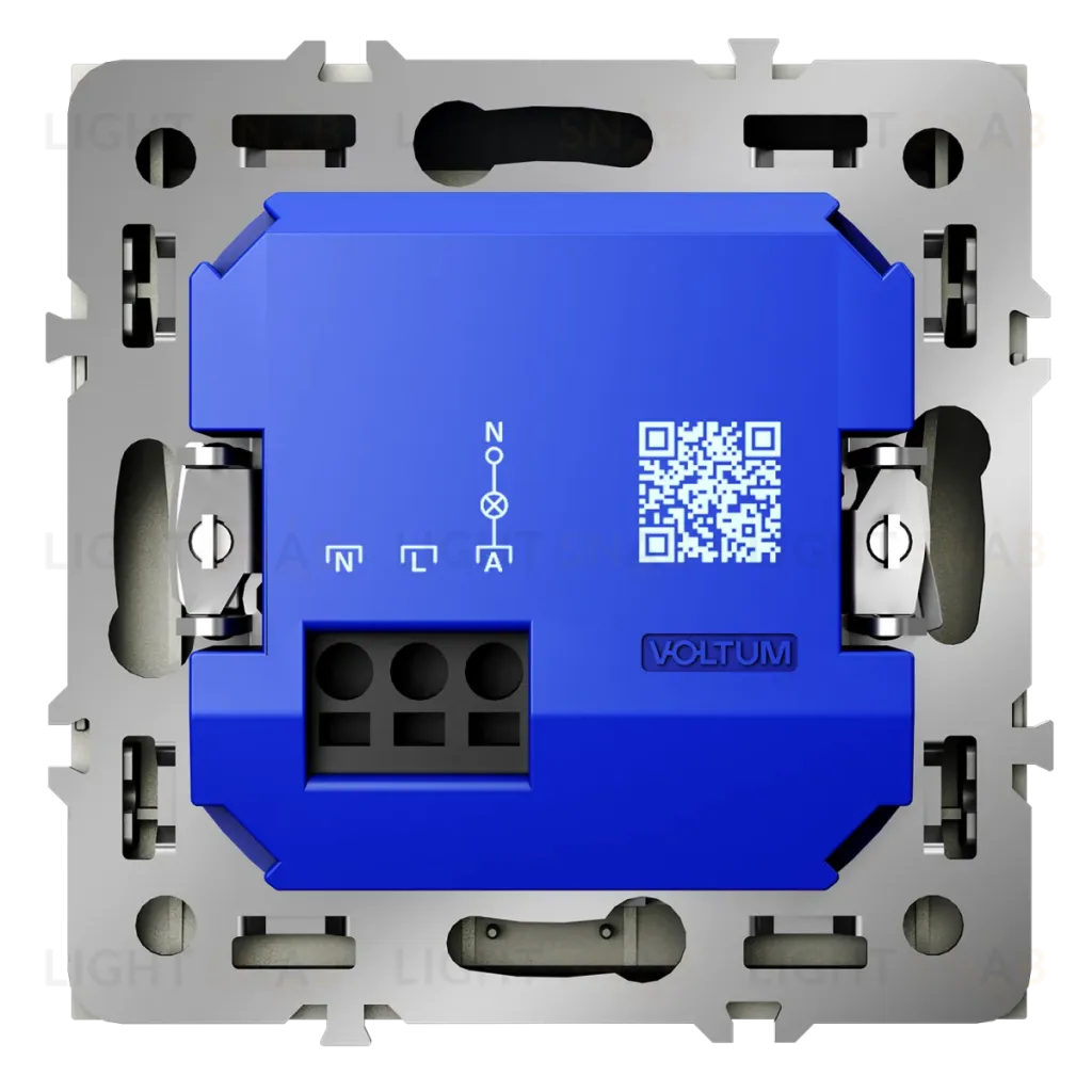 Выключатель встраиваемый Voltum S70 карточный 16А, (сталь) VLS010705 VLS010705