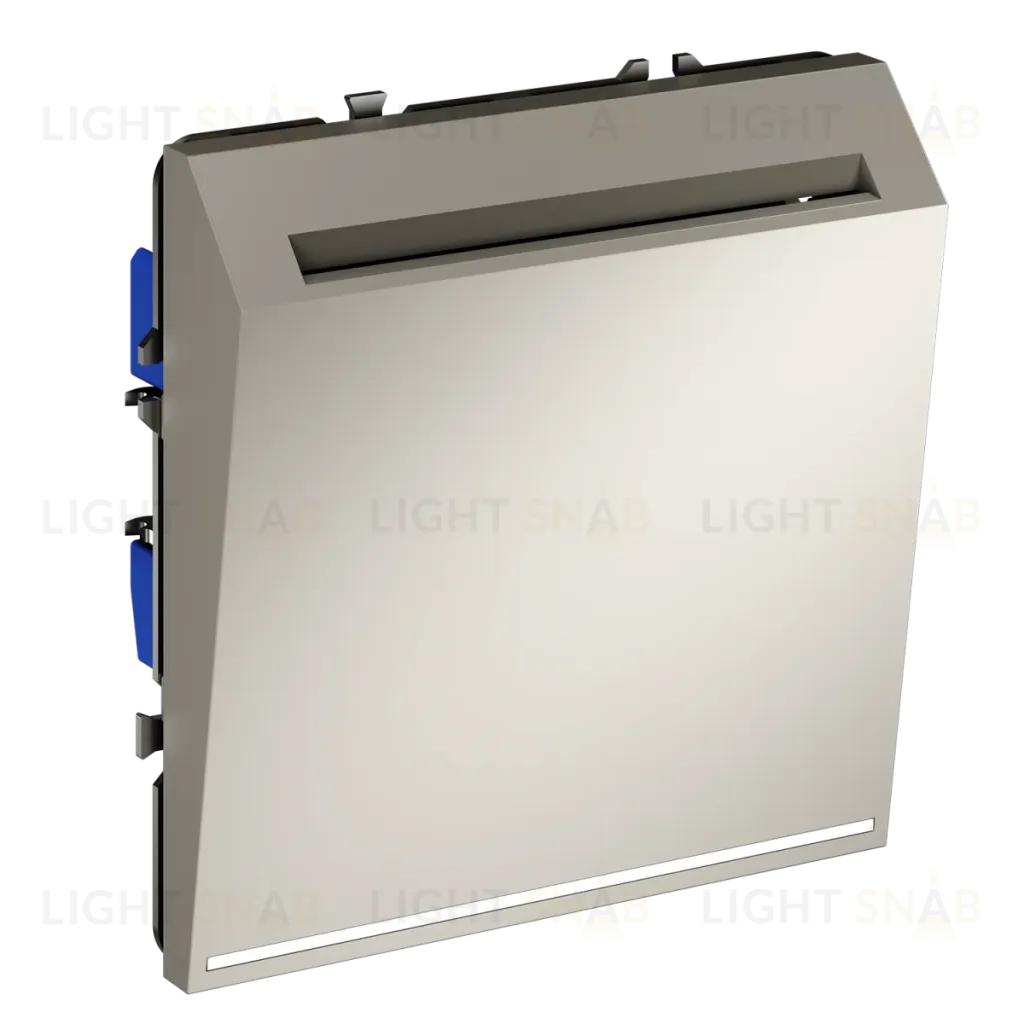 Выключатель встраиваемый Voltum S70 карточный 16А, (кашемир) VLS010703 VLS010703