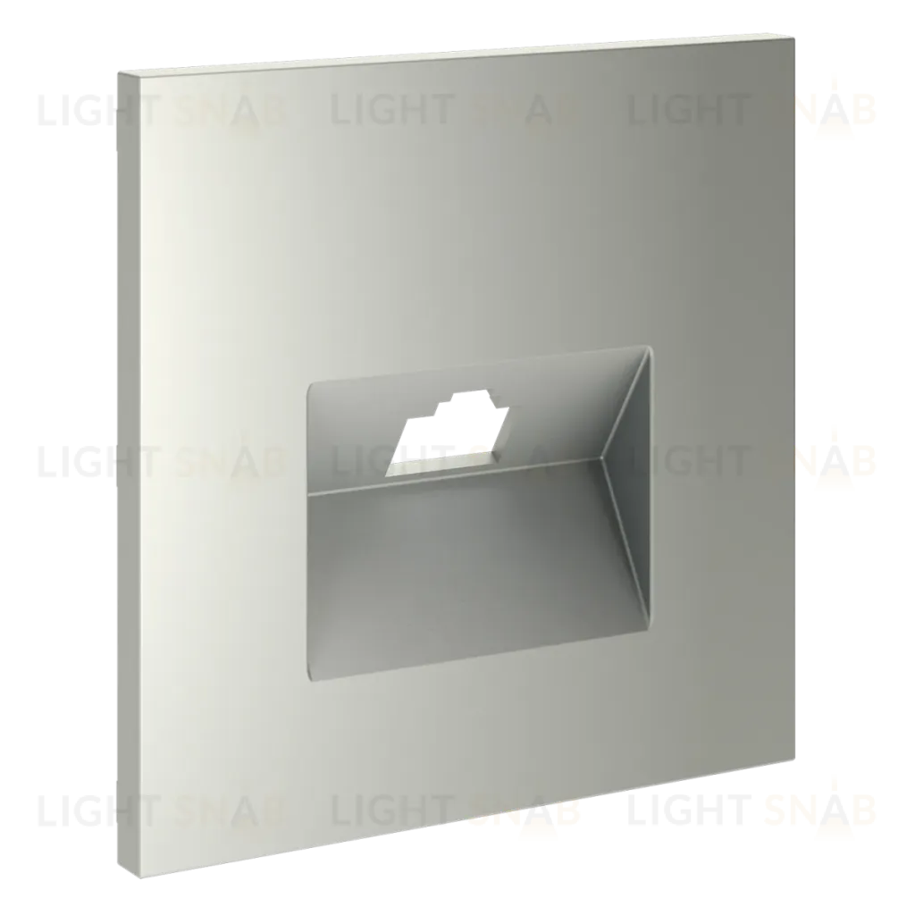 Накладка для розетки компьютерной RJ45 кат.6 Voltum S70 (сталь) VLS001305 VLS001305