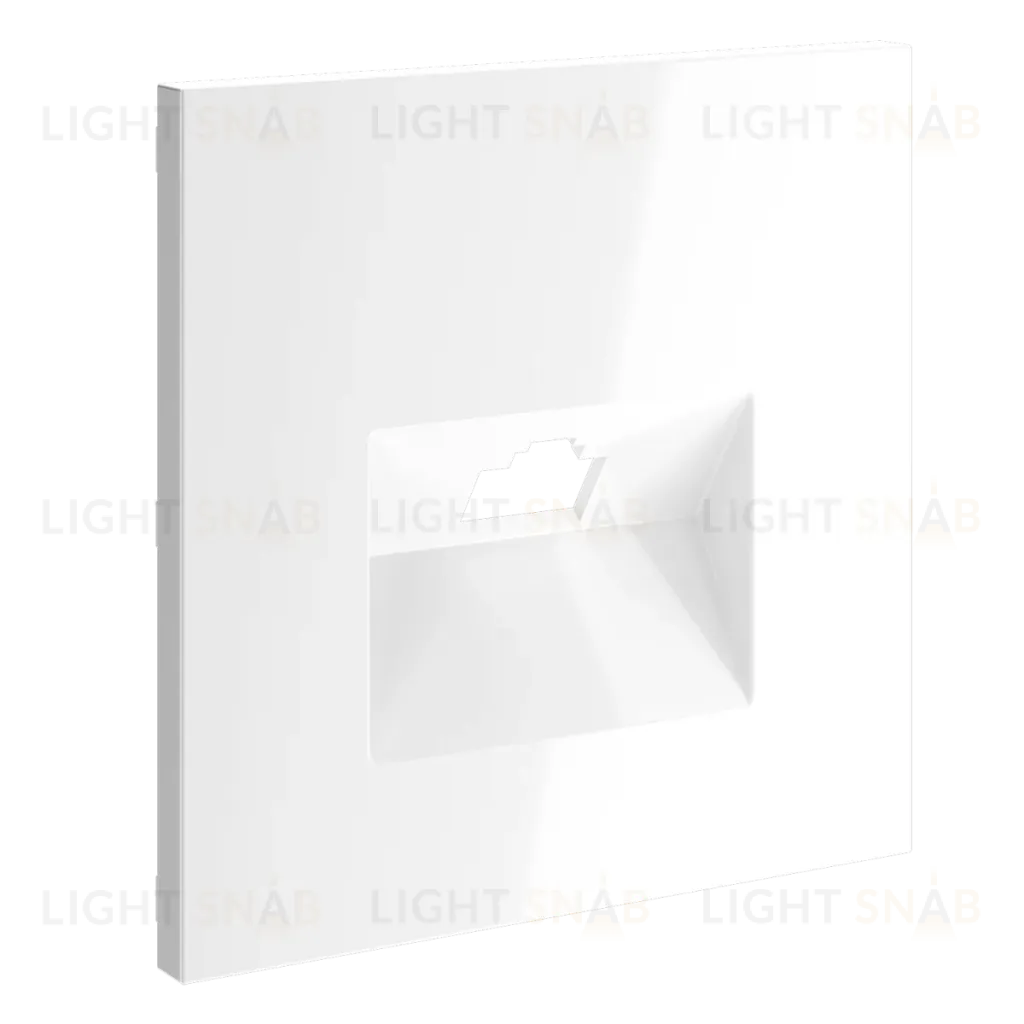 Накладка для розетки компьютерной RJ45 кат.6 Voltum S70 (белый глянцевый) VLS001301 VLS001301