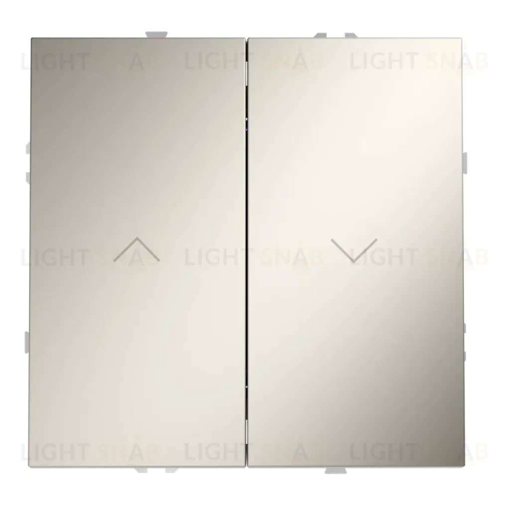 Выключатель встраиваемый Voltum S70 для жалюзи 10А, (кашемир) VLS020703 VLS020703