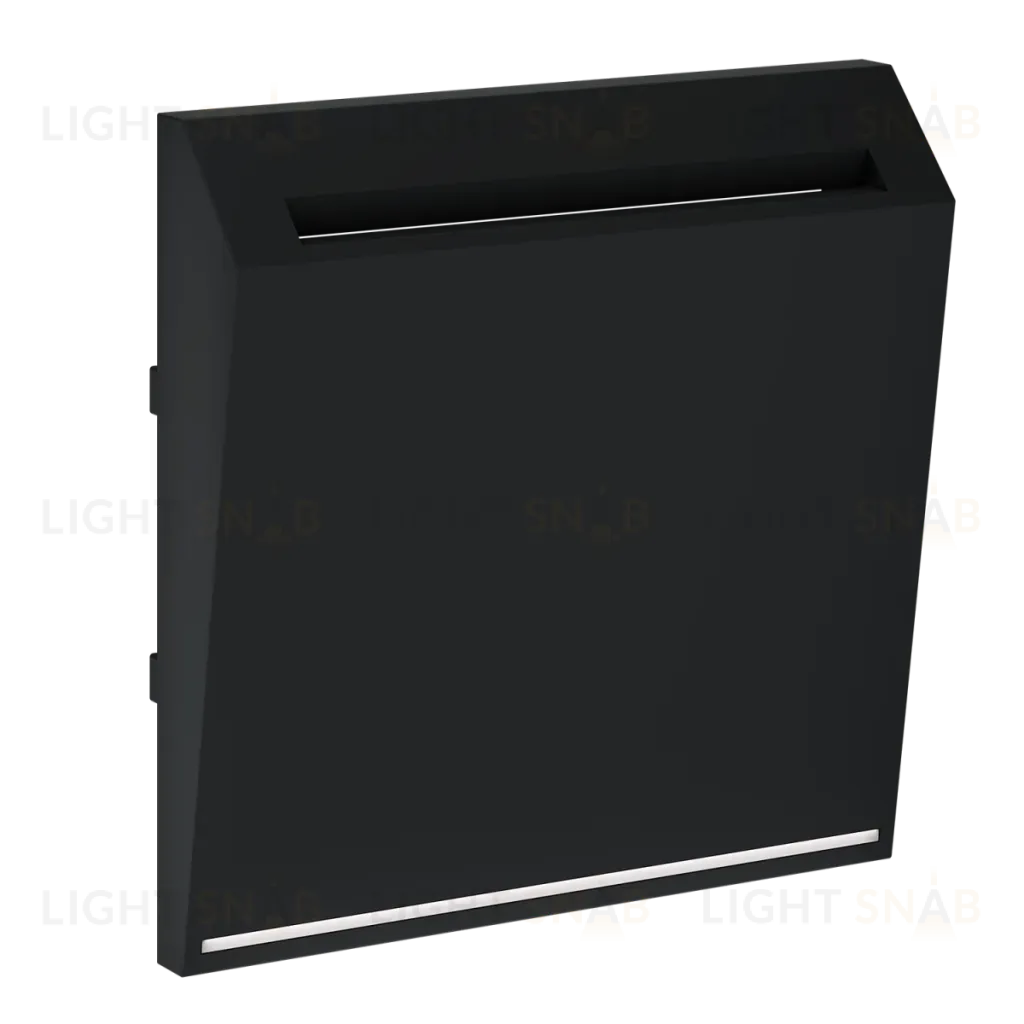 Накладка для выключателя карточного Voltum S70 (черный матовый) VLS002608 VLS002608