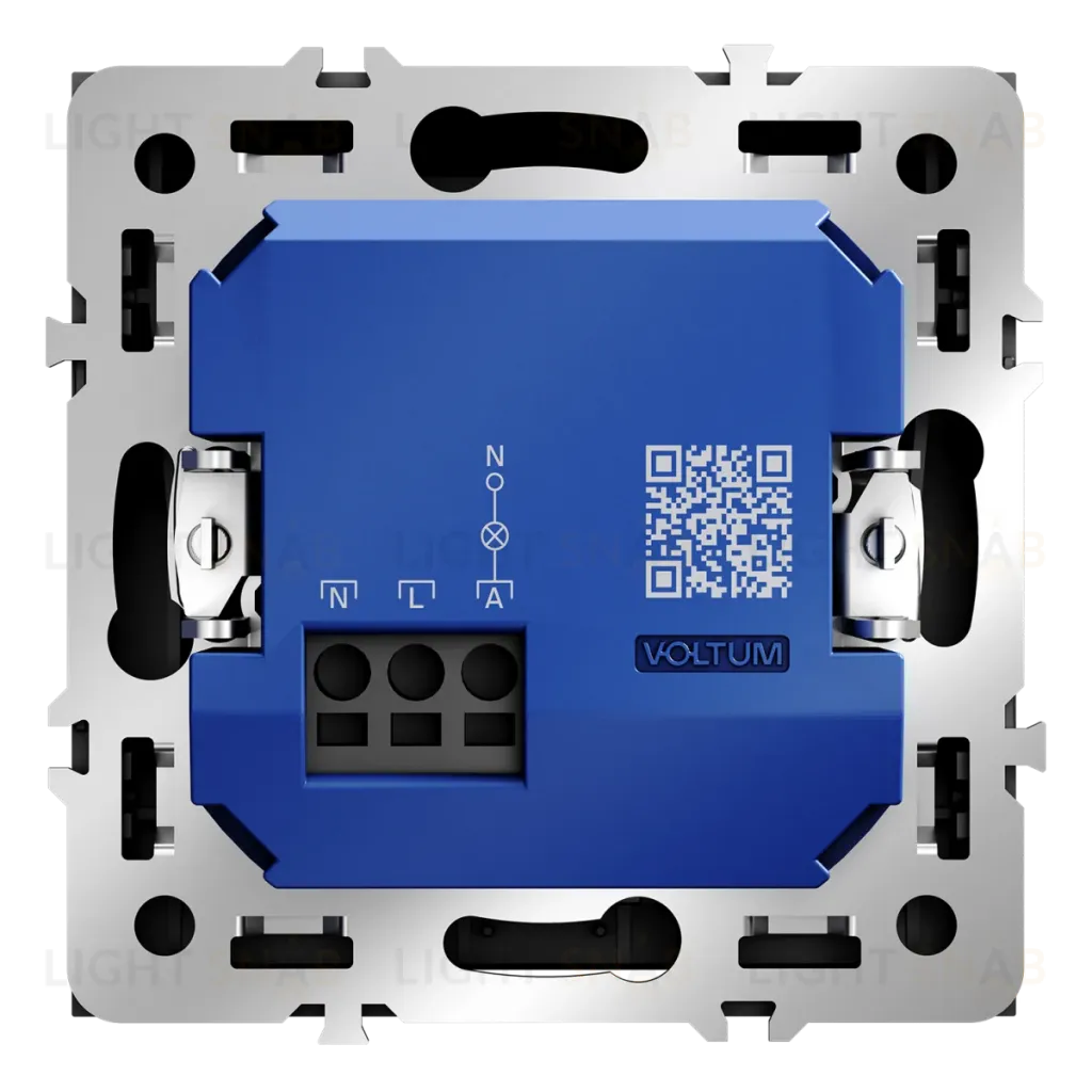 Выключатель встраиваемый Voltum S70 карточный 16А, (графит) VLS010707 VLS010707