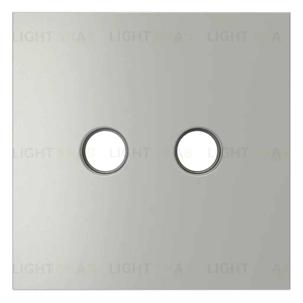 Накладка для розетки телевизионной оконечной TV+SAT Voltum S70 (сталь) VLS001605 VLS001605