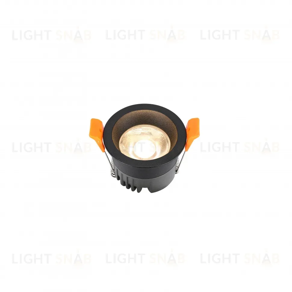 Встраиваемый светильник Iledex Technical Mars DIM 107-7W-D64-3000K-24DG-BK DIM 107-7W-D64-3000K-24DG-BK
