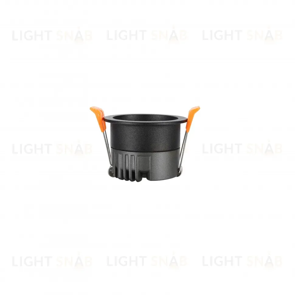 Встраиваемый светильник Iledex Technical Mars DIM 107-7W-D64-3000K-24DG-BK DIM 107-7W-D64-3000K-24DG-BK