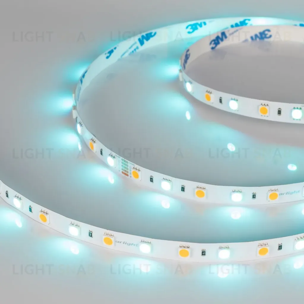 Светодиодная лента Arlight RT-B60-10mm 24V RGBW-Warm (14.4 W/m, IP20, 5m) (Открытый) 018327(3) 018327(3)