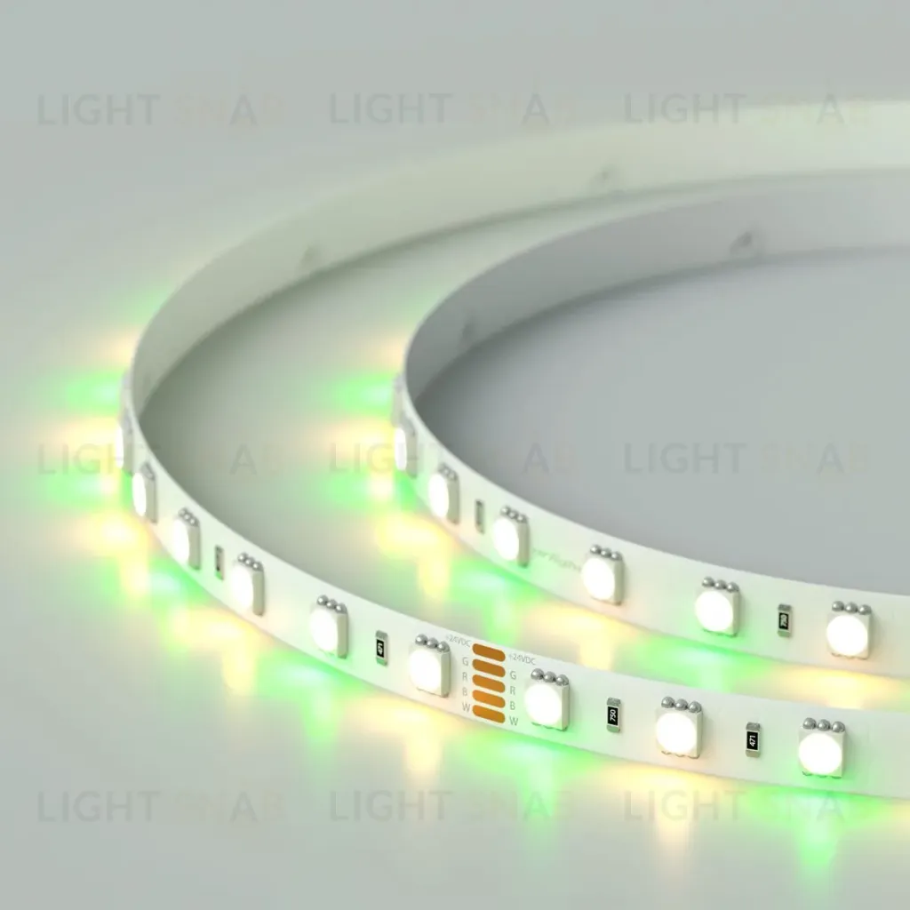 Светодиодная лента Arlight RT-B60-10mm 24V RGBW-Warm (14.4 W/m, IP20, 5m) (Открытый) 018327(3) 018327(3)