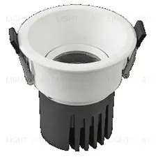 Карданный светильник Arlight MS-FLOW-BUILT-R85-12W Day4000 (WH, 55 deg, 230V) (IP20 Металл) 060912 060912