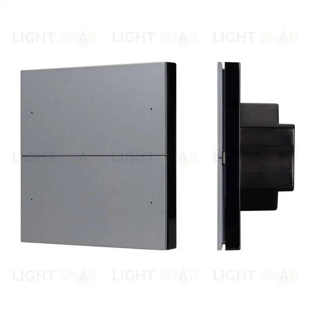 Кнопочная панель Arlight SMART DALI-301-22-4K-D2-IN Grey (BUS, Frameless) (IARL, IP20 Пластик) 060977 060977