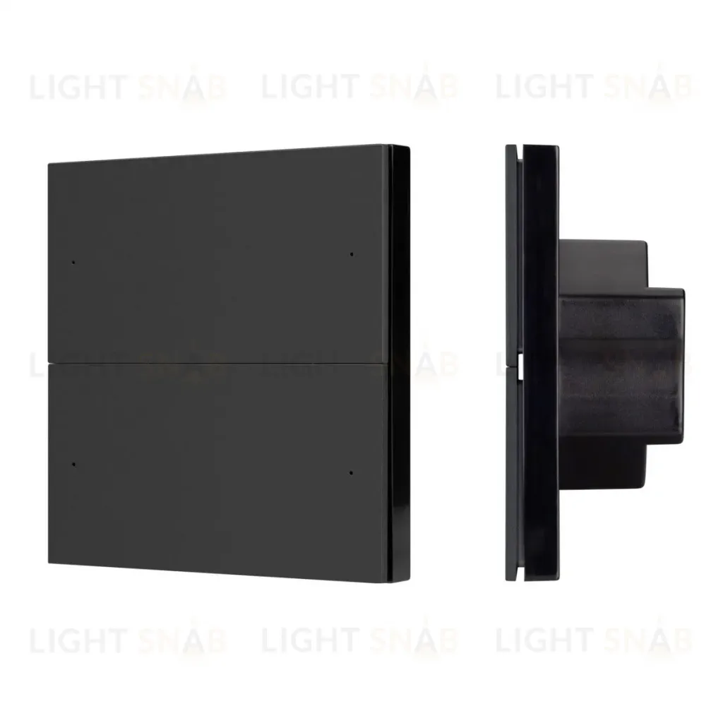Кнопочная панель Arlight SMART DALI-301-22-4K-D2-IN Black (BUS, Frameless) (IARL, IP20 Пластик) 060976 060976
