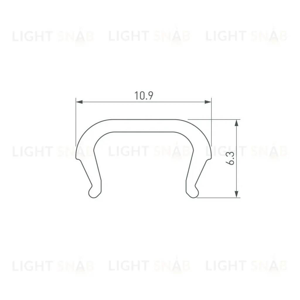 Экран Arlight LINE-D-1111-2000 OPAL (Пластик) 061086 061086