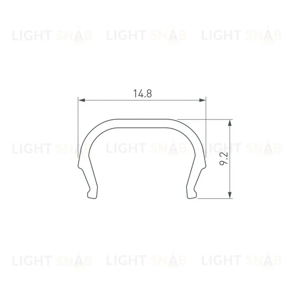 Экран Arlight LINE-D-1515-2000 OPAL (Пластик) 061085 061085