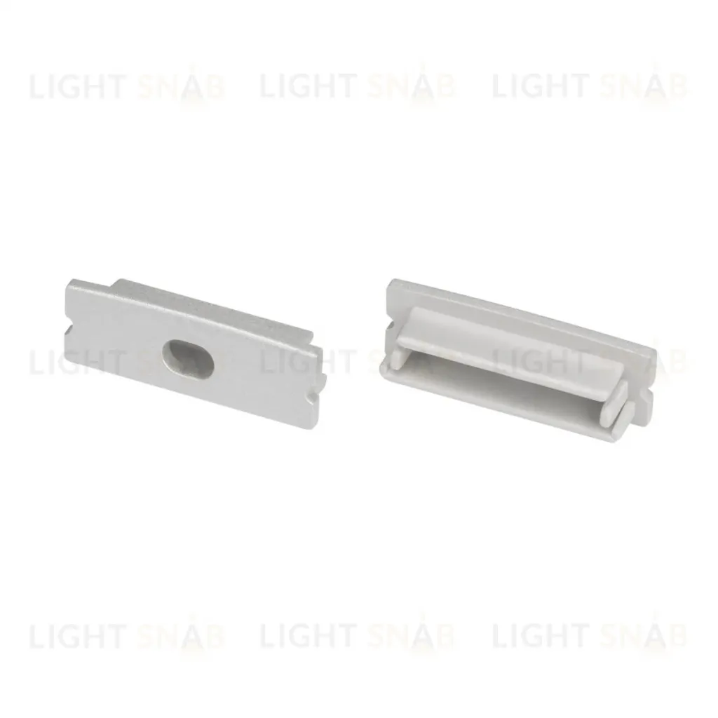 Заглушка Arlight LINE-3010 SILVER с отверстием (Пластик) 061547 061547