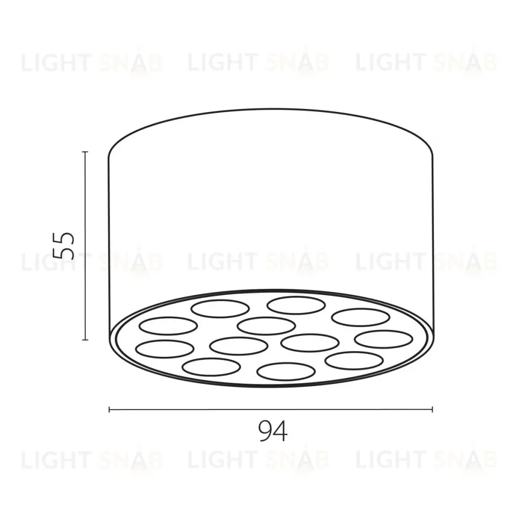 Потолочный светильник Lightstar Guarda 080942 080942