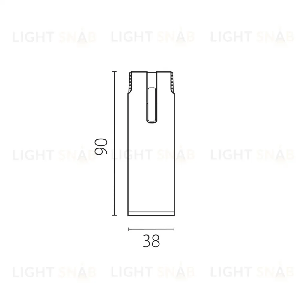 Трековый однофазный светильник Lightstar Due Hermes 210047 210047