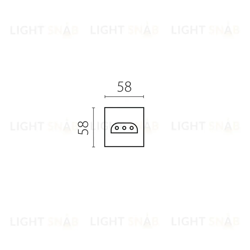 Соединитель 3W к 456ххх Lightstar Trito 456037 456037