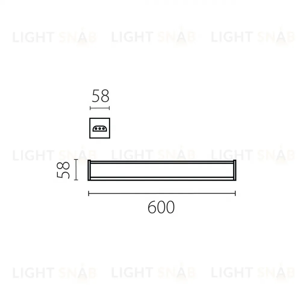 Линейный светильник Lightstar Trito 456247 456247