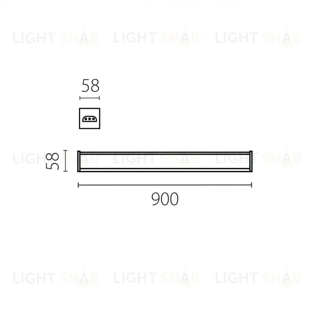 Линейный светильник Lightstar Trito 456367 456367