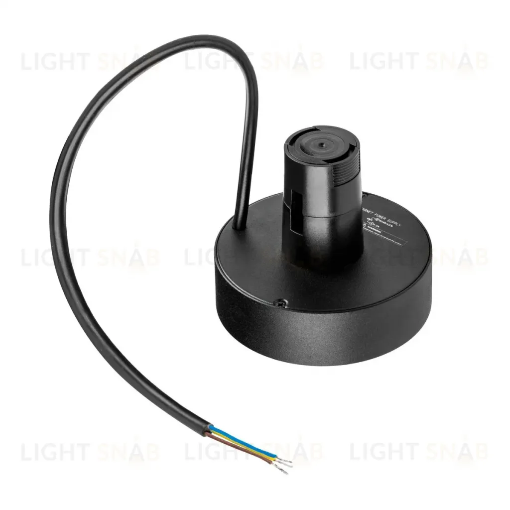 Блок питания 48V на шинопровод к 210ххх/270ххх 100W черный Lightstar Due Hermes 510217 510217