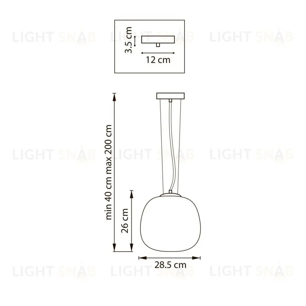 Подвесной светильник Lightstar Grazia 608116 608116