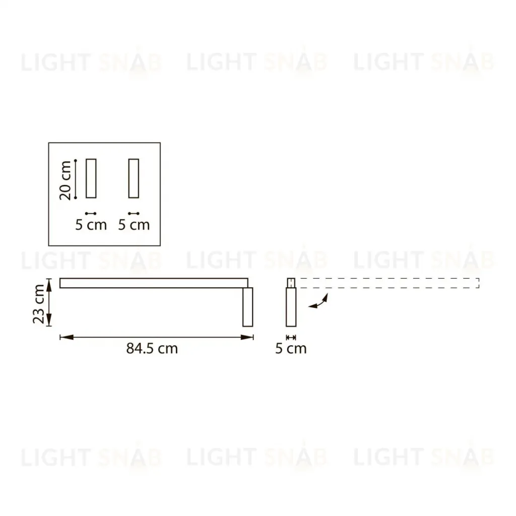 Настенный светильник Lightstar Dive 740547 740547