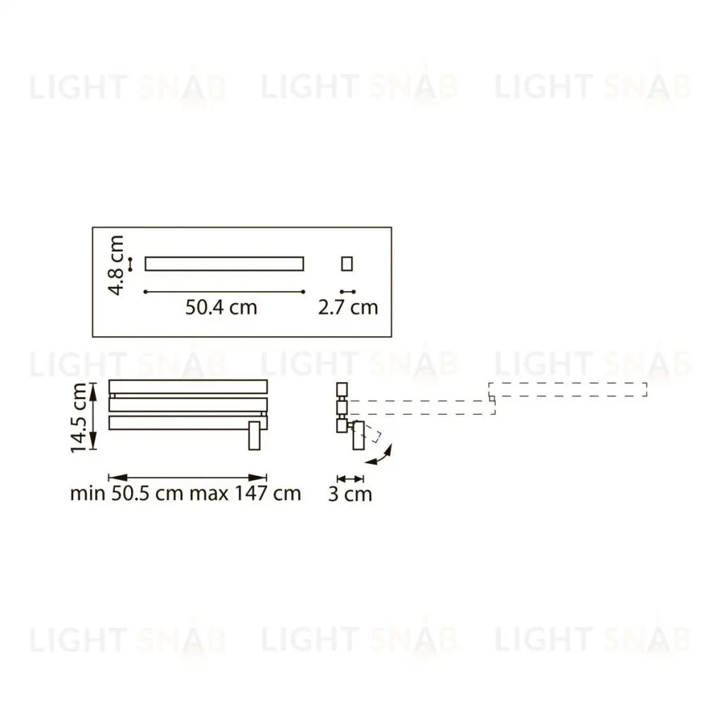 Настенный светильник Lightstar Dive 740647 740647