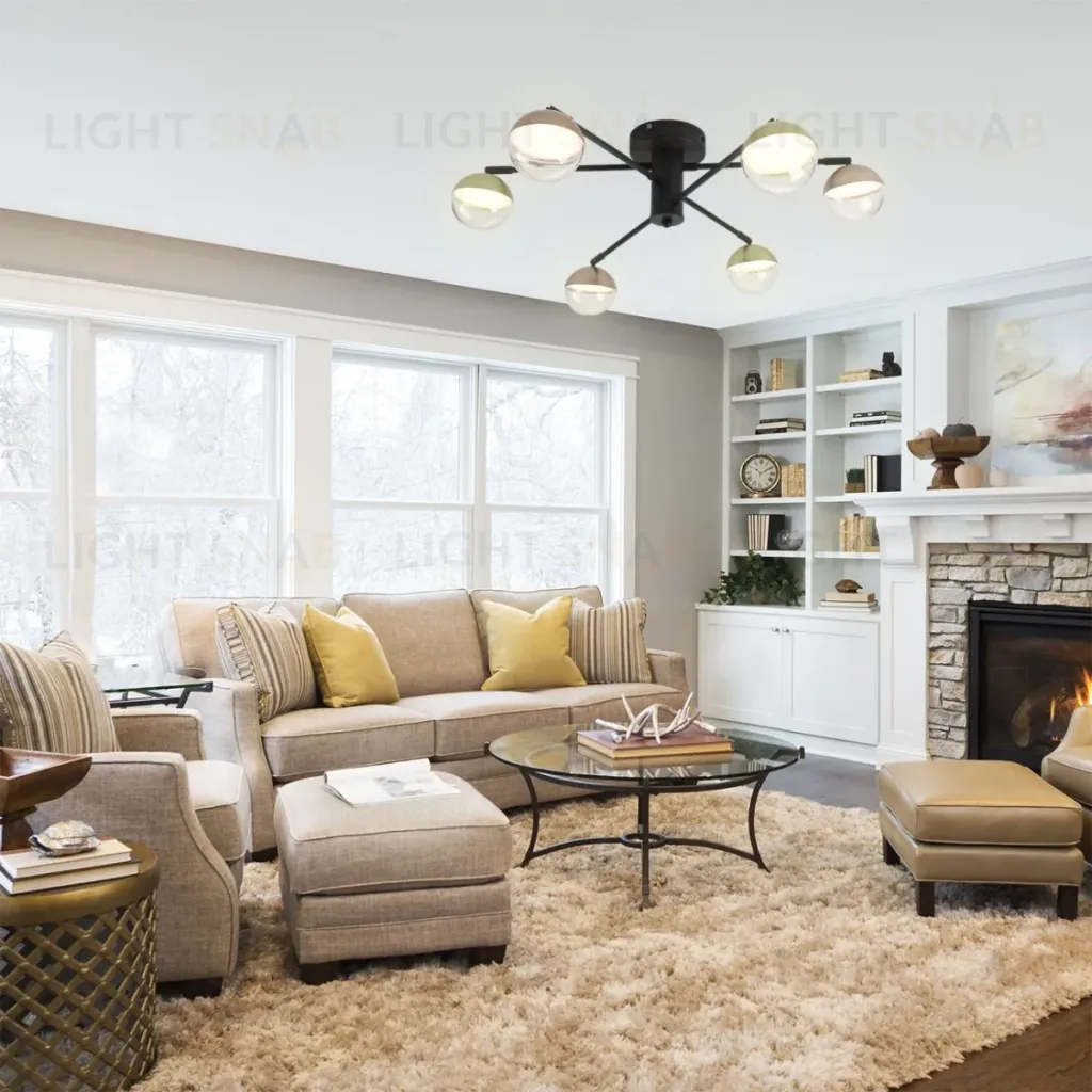 Потолочный светильник Escada Diverse 10271/6LED Gold/Copper 10271/6LED Gold/Copper