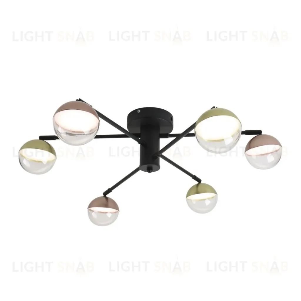 Потолочный светильник Escada Diverse 10271/6LED Gold/Copper 10271/6LED Gold/Copper