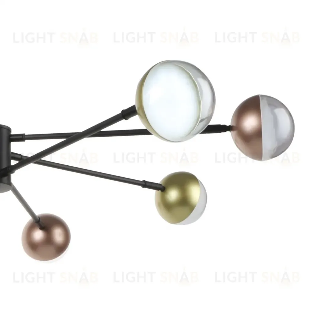 Люстра на штанге Escada Diverse 10271/8LED Gold/Copper 10271/8LED Gold/Copper