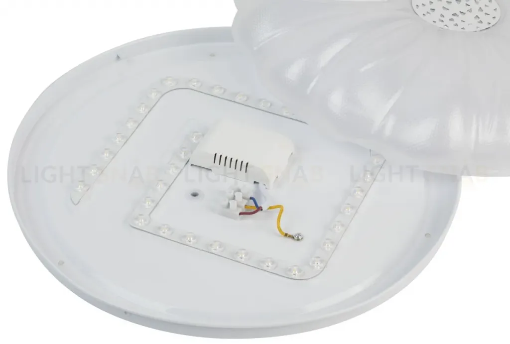 Потолочный светильник ЭРА Классик SPB-6 Muze 48W-5K WH+CH 5000К Б0070187 Б0070187