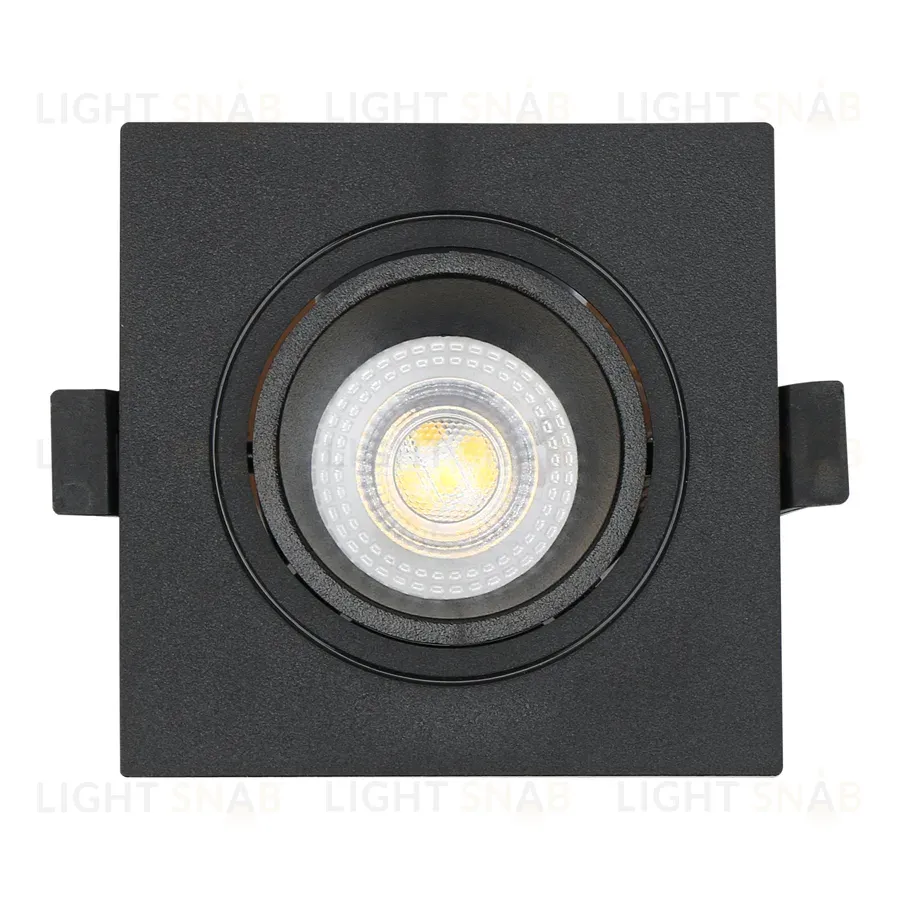 Встраиваемый светильник General GCL-MR16-SQ-BLACK 661283 661283