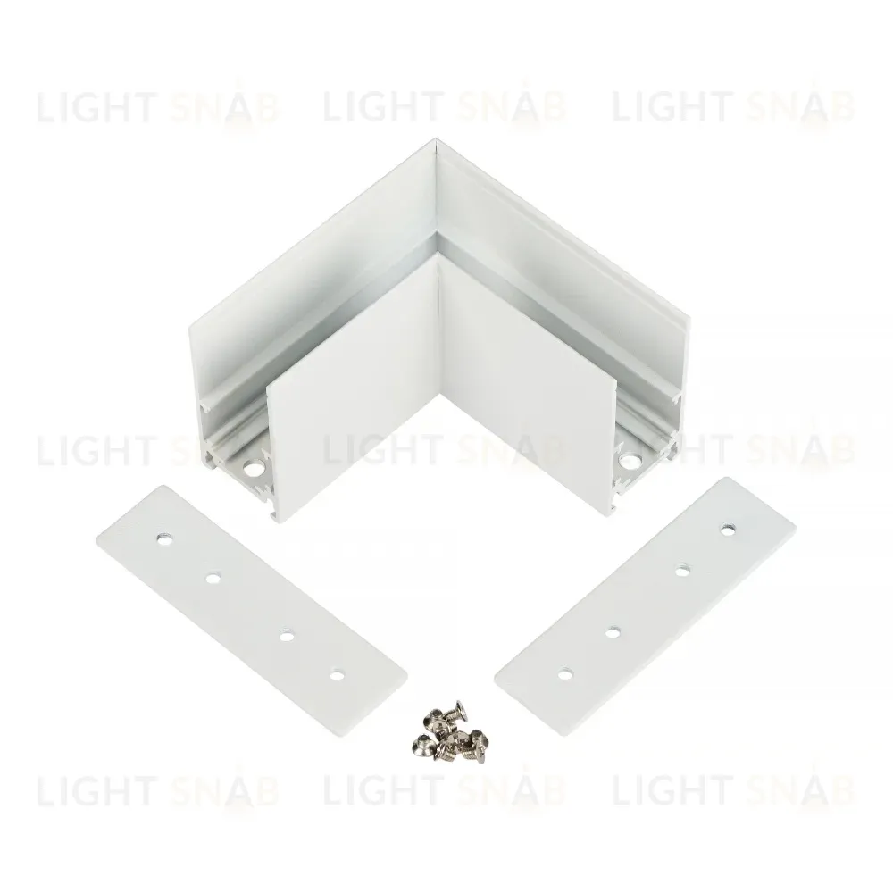 Коннектор угловой для магнитного шинопровода Myfar Accessories for MagLine 23 MT0201-CL-W MT0201-CL-W