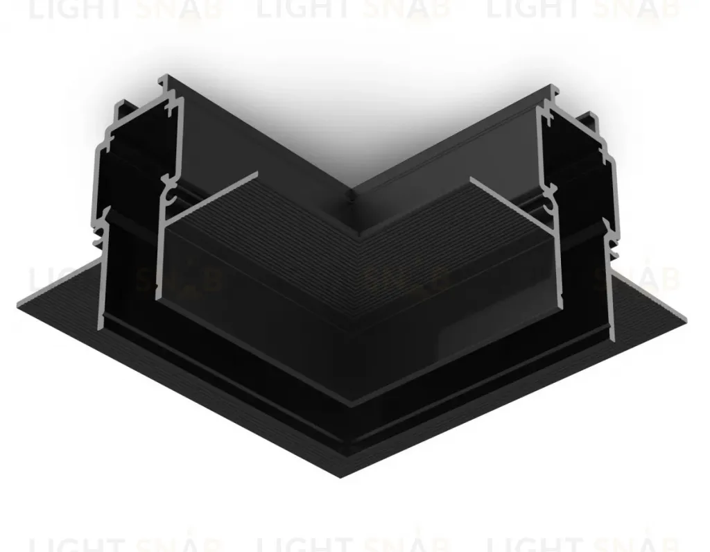 Коннектор угловой для встраиваемого магнитного шинопровода Ambrella Light Track System GL1971 GL1971