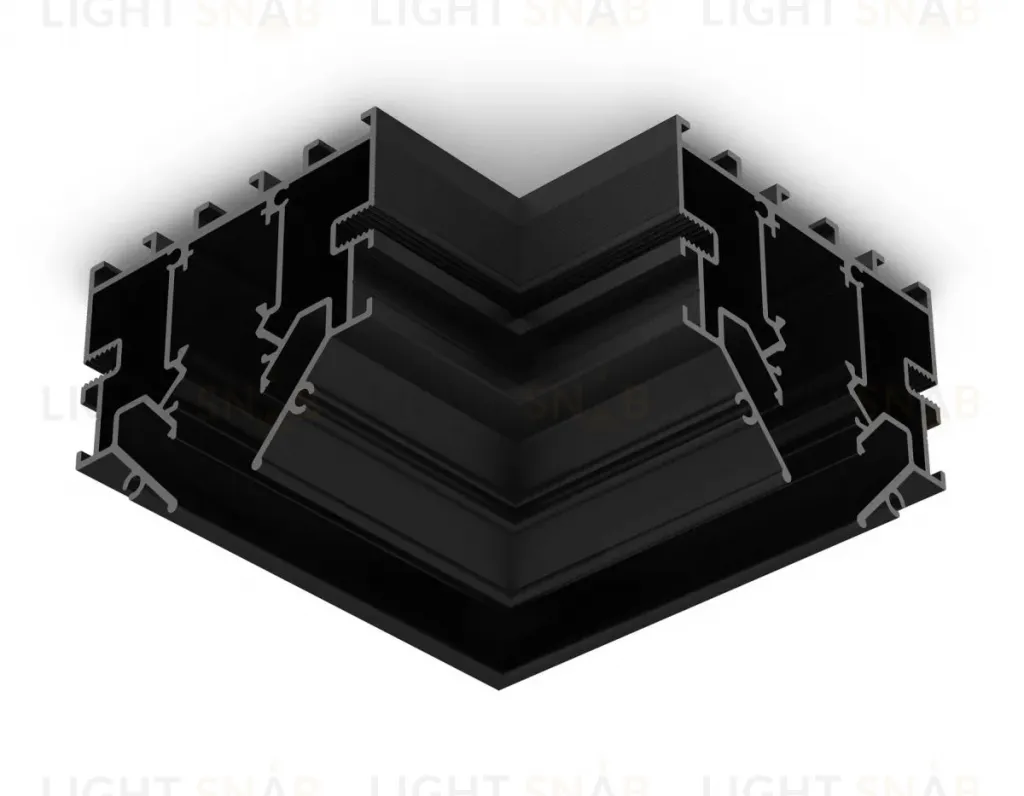 Коннектор угловой для корпуса в натяжной потолок Ambrella Light Track System GL1981 GL1981