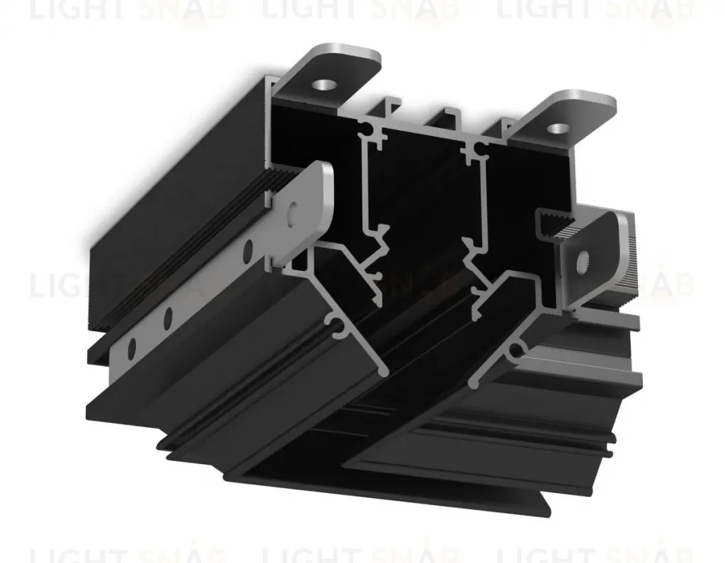 Коннектор угловой для корпуса в натяжной потолок Ambrella Light Track System GL1981 GL1981