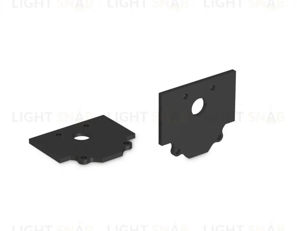 Заглушка для магнитного шинопровода в натяжной потолок 2шт Ambrella Light Track System GL1990 GL1990