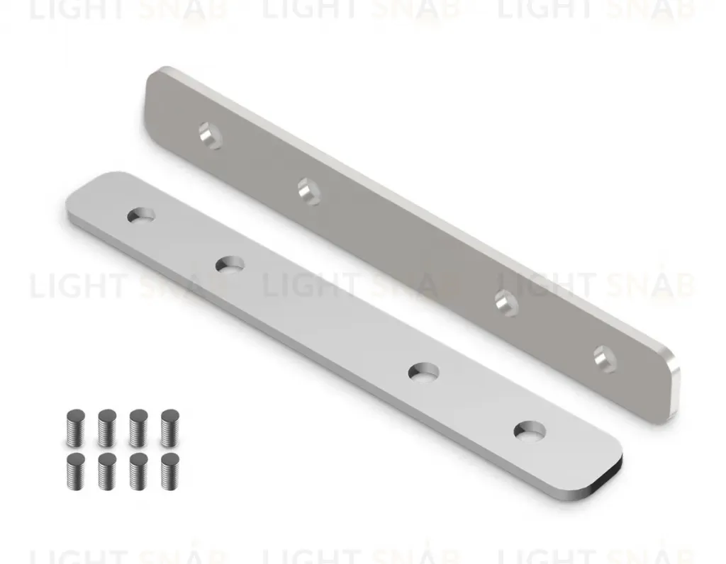 Комплект прямых соединителей для магнитного шинопровода 2шт Ambrella Light Track System GL2006 GL2006