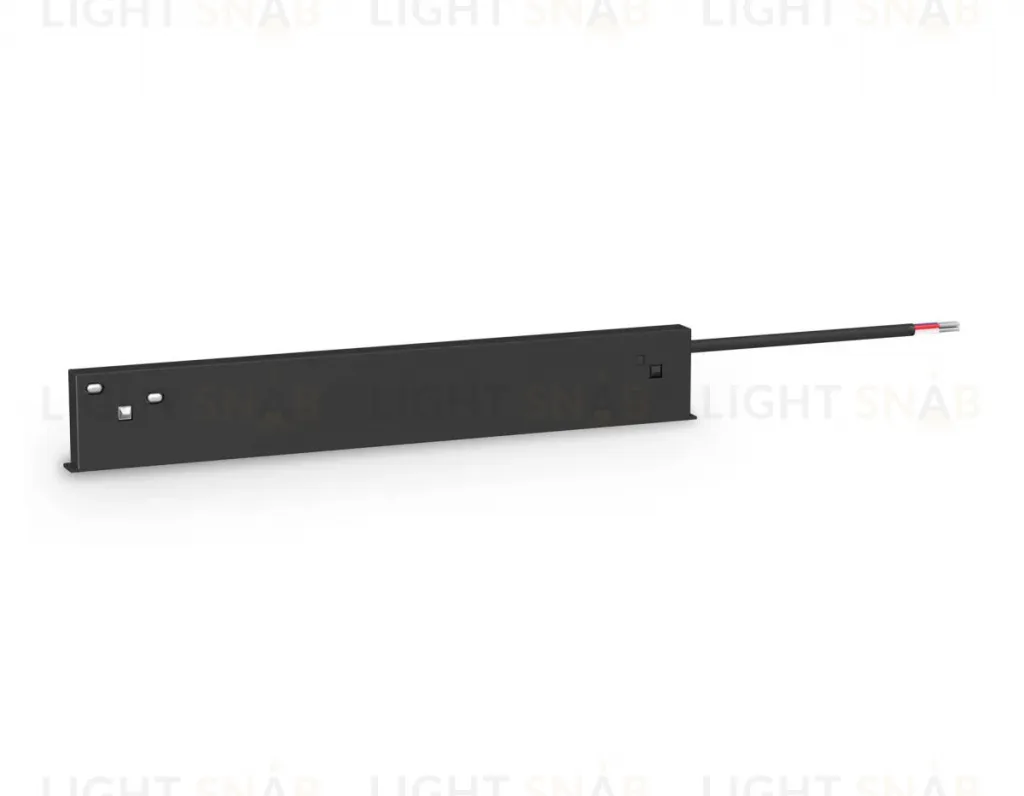 Блок питания внутренний с вводом питания для магнитного шинопровода Ambrella Light Track System 48V 10mm 200W GL2065 GL2065