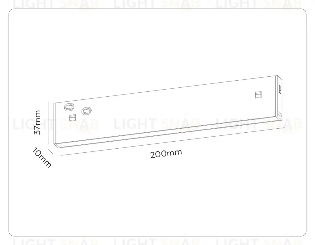Трековый магнитный светильник Ambrella Light Track System GL2320 GL2320
