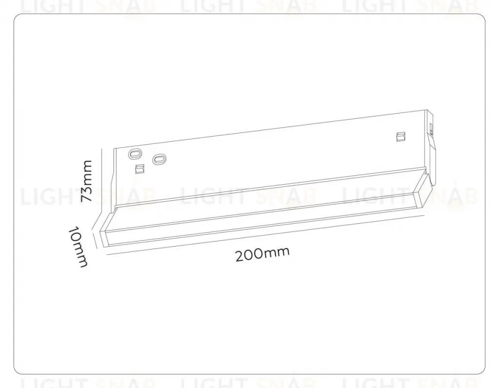 Трековый магнитный светильник Ambrella Light Track System GL2350 GL2350