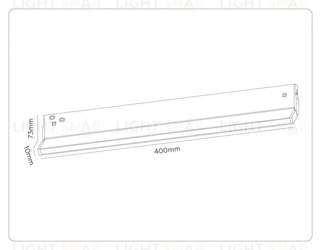 Трековый магнитный светильник Ambrella Light Track System GL2355 GL2355