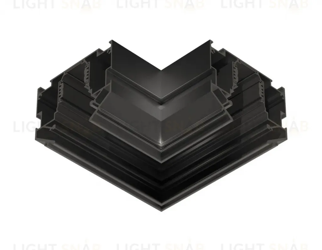 Коннектор угловой 90° для магнитного шинопровода Ambrella Light Track System GL3395 GL3395