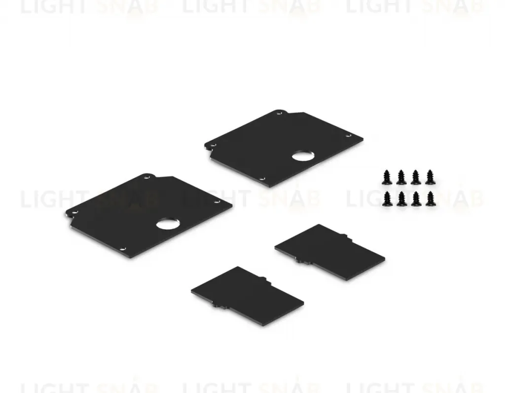 Комплект заглушек для магнитного шинопровода  2шт Ambrella Light Track System GL36230 GL36230