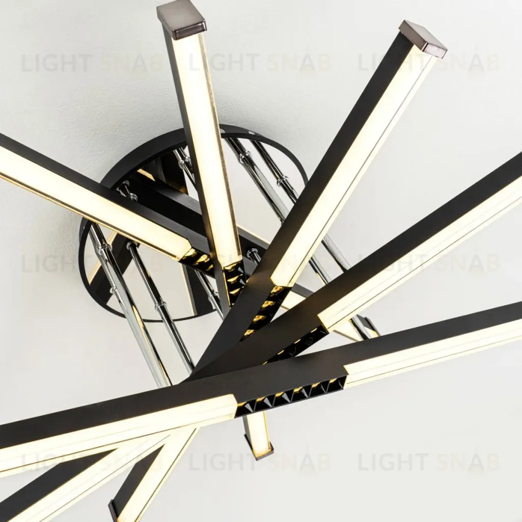 Потолочный светильник Modelight MDL.9371.600CL BK MDL.9371.600CL BK