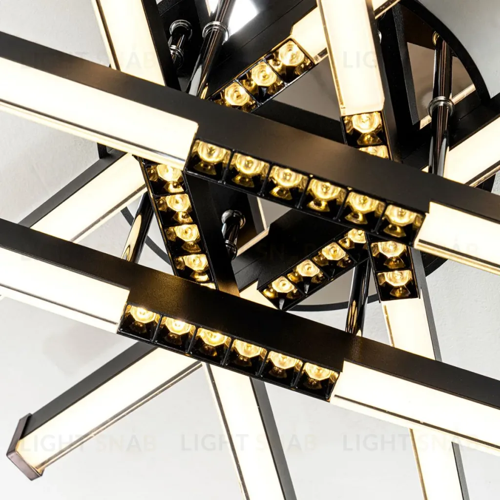 Потолочный светильник Modelight MDL.9374.600CL BK MDL.9374.600CL BK