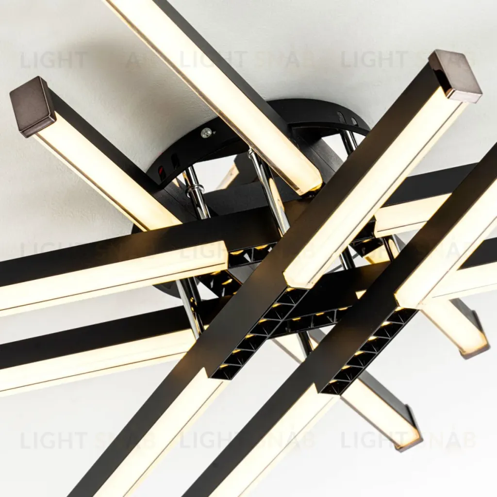 Потолочный светильник Modelight MDL.9374.600CL BK MDL.9374.600CL BK