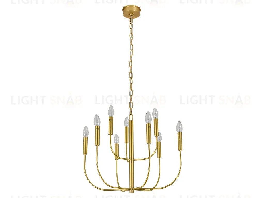 Подвесная люстра Newport 34909/C brass М0071442 34909/C brass