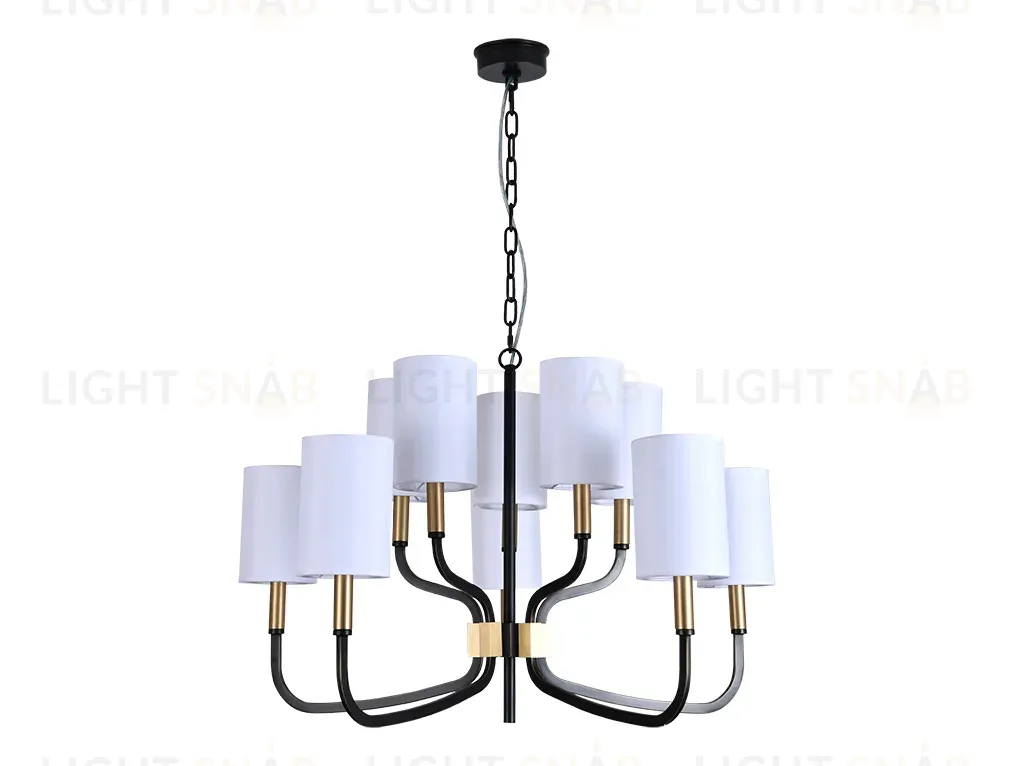 Подвесная люстра Newport 35210/С black+brass М0071484 35210/С black+brass