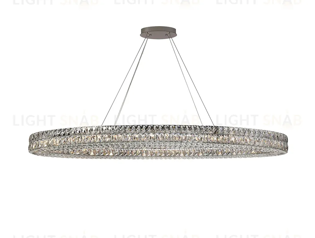 Подвесные люстры Newport 8550/160 C oval chrome М0071310 8550/160 C oval chrome